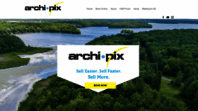 What Archi-pix.com website looked like in 2022 (1 year ago)