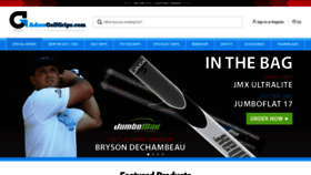 What Adoregolfgrips.com website looked like in 2022 (1 year ago)