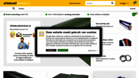 What Afdekzeilwinkel.nl website looked like in 2022 (1 year ago)