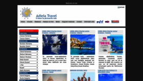 What Adielatravel.ro website looked like in 2022 (1 year ago)