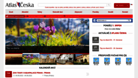 What Atlasceska.cz website looked like in 2022 (1 year ago)
