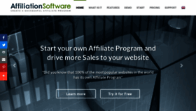 What Affiliationsoftware.cc website looked like in 2022 (1 year ago)