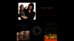 What Alisongopnik.com website looked like in 2022 (1 year ago)
