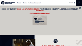What Americanbakers.org website looked like in 2022 (1 year ago)