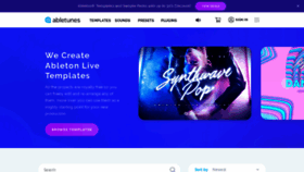 What Abletunes.com website looked like in 2022 (1 year ago)