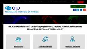 What Aip.org.au website looked like in 2022 (1 year ago)