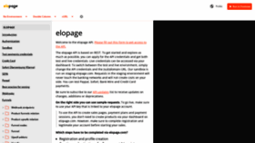 What Apidoc.elopage.com website looked like in 2022 (1 year ago)