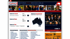 What Australianschoolsdirectory.com.au website looked like in 2022 (1 year ago)