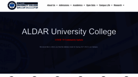 What Aldar.ac.ae website looked like in 2022 (1 year ago)