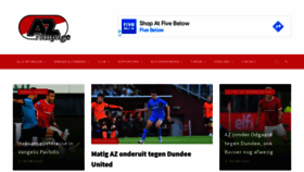 What Azfanpage.nl website looked like in 2022 (1 year ago)