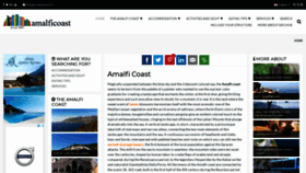 What Amalficoast.com website looked like in 2022 (1 year ago)