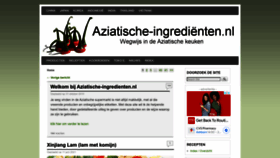 What Aziatische-ingredienten.nl website looked like in 2022 (1 year ago)