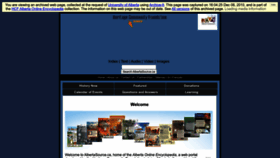 What Abheritage.ca website looked like in 2022 (2 years ago)