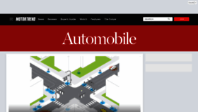 What Automobilemag.com website looked like in 2022 (1 year ago)