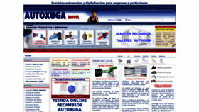 What Autoxuga.net website looked like in 2022 (1 year ago)