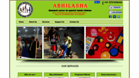 What Abhilashakids.com website looked like in 2022 (1 year ago)
