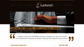 What Advocaciagaravati.com.br website looked like in 2022 (1 year ago)