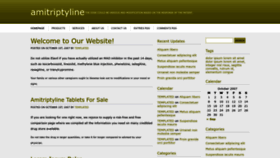What Amitriptyline911.com website looked like in 2022 (1 year ago)