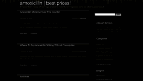 What Amoxicillin.life website looked like in 2022 (1 year ago)