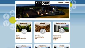 What Andone.cz website looked like in 2022 (1 year ago)