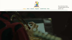What Apolloschoolofmusician.com website looked like in 2022 (1 year ago)