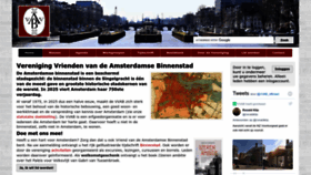 What Amsterdamsebinnenstad.nl website looked like in 2022 (1 year ago)