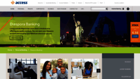 What Accessbankplc.com website looked like in 2022 (1 year ago)