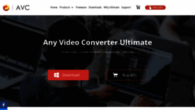 What Any-video-converter.com website looked like in 2022 (1 year ago)