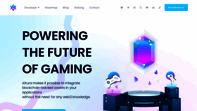 What Alturanft.com website looked like in 2022 (1 year ago)