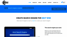 What Azizisearch.com website looked like in 2022 (1 year ago)