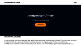 What Amazonmmytv.com website looked like in 2022 (1 year ago)