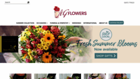 What A-gflowers.co.uk website looked like in 2022 (1 year ago)