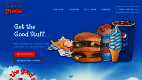 What Acburger.com website looked like in 2022 (1 year ago)