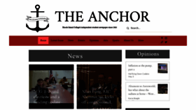 What Anchorweb.org website looked like in 2022 (1 year ago)