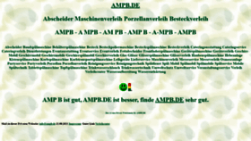 What Ampb.de website looked like in 2022 (3 years ago)