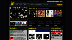 What Amoebamusic.com website looked like in 2022 (1 year ago)