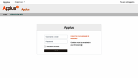 What Applusnet.com website looked like in 2022 (1 year ago)