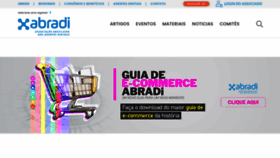 What Abradi.com.br website looked like in 2022 (1 year ago)