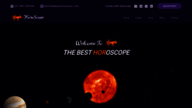 What Astronarayan.com website looked like in 2022 (1 year ago)