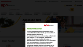 What Apodiscounter.de website looked like in 2022 (1 year ago)