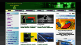 What Avvocatoandreani.it website looked like in 2022 (1 year ago)