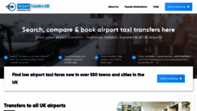 What Airporttransfers-uk.co.uk website looked like in 2022 (1 year ago)