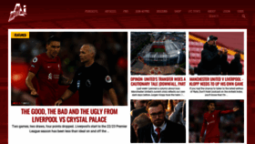 What Anfieldindex.com website looked like in 2022 (1 year ago)
