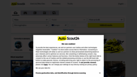 What Autoscout24.gr website looked like in 2022 (1 year ago)