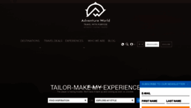 What Adventureworld.com.au website looked like in 2022 (1 year ago)