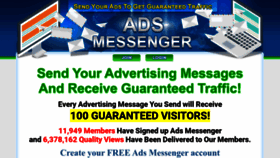 What Ads-messenger.com website looked like in 2022 (1 year ago)