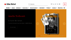 What Albin-michel.fr website looked like in 2022 (1 year ago)