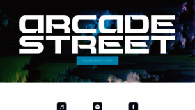 What Arcadestreet.com website looked like in 2022 (1 year ago)
