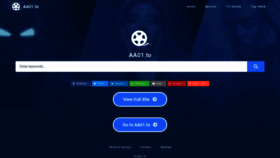 What Aa01.to website looked like in 2022 (2 years ago)