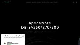 What Alphardaudio.us website looked like in 2022 (3 years ago)